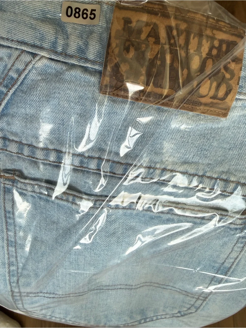 Vintage Girbaud Denim Shorts USA Made 32 Light Wash 90s Men